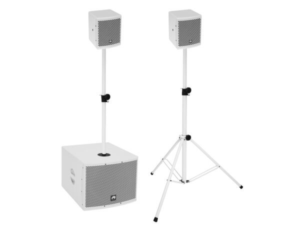 Omnitronic MOLLY-12A aktivní subwoofer, 700 W RMS, bílý - Image 8