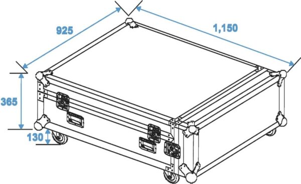 Case pro 4x CLA-228 s kolečky - Image 5