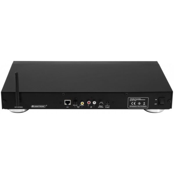 Omnitronic TUNA-NET 19", internetové rádio s DAB+ a Bluetooth - Image 6