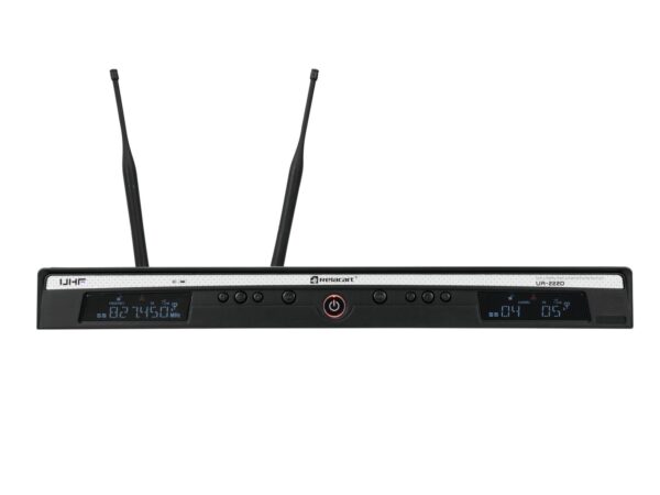 Relacart UR-222D, 2-kanálový bezdrátový mikrofonní set 823-832 MHz + 863-865 MHz - Image 4