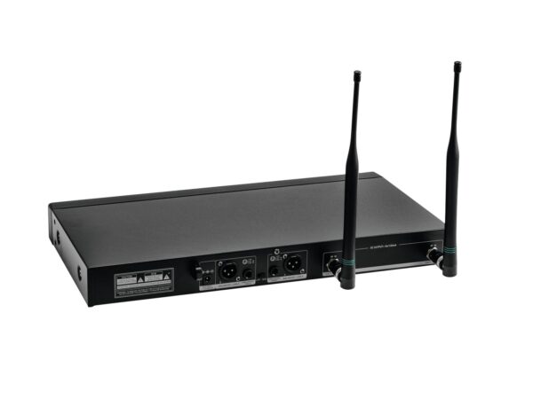Relacart UR-222D, 2-kanálový bezdrátový mikrofonní set 823-832 MHz + 863-865 MHz - Image 5