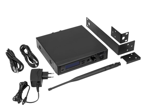 Relacart PM-320T, bezdrátový diverzitní In-Ear stereo vysílač, 626-668 MHz - Image 4