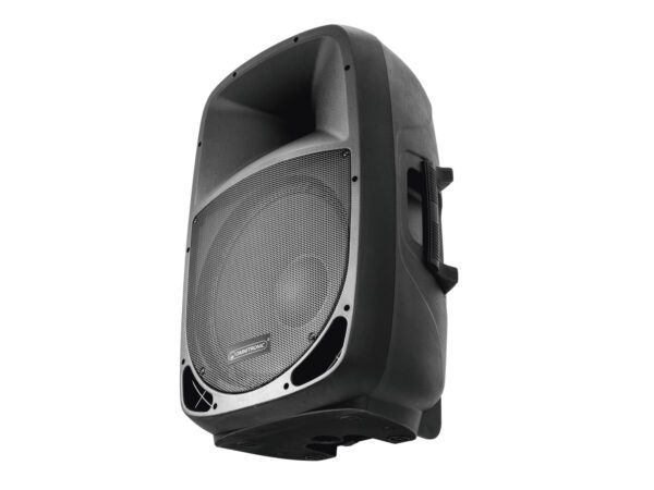 Omnitronic MES-15BT2, mobilní 15" zvukový systém, MP3/BT/USB/2x UHF - Image 2