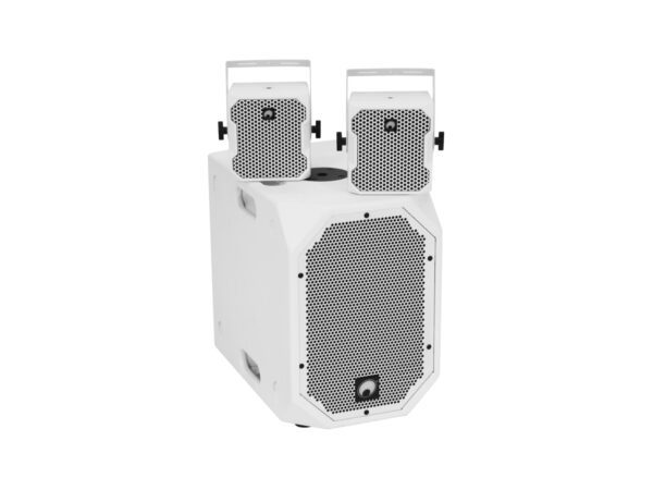 Omnitronic SET BOB-10A + 2x BOB-4 bílé