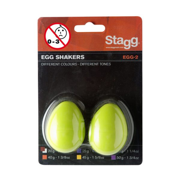 Stagg EGG-2 GR, pár vajíček, zelená - Image 2
