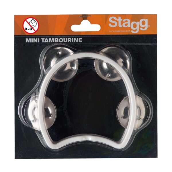 Stagg TAB-MINI/WH, mini tamburína bílá - Image 2