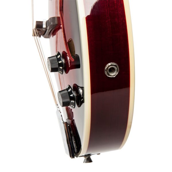 Stagg M50 E, elektroakustická bluegrassová mandolína, redburst - Image 3