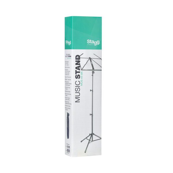 Stagg MUS-A4 BK, notový stojan - Image 6
