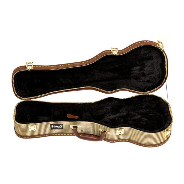Stagg GCX-UKC GD, kufr pro koncertní ukulele - Image 4