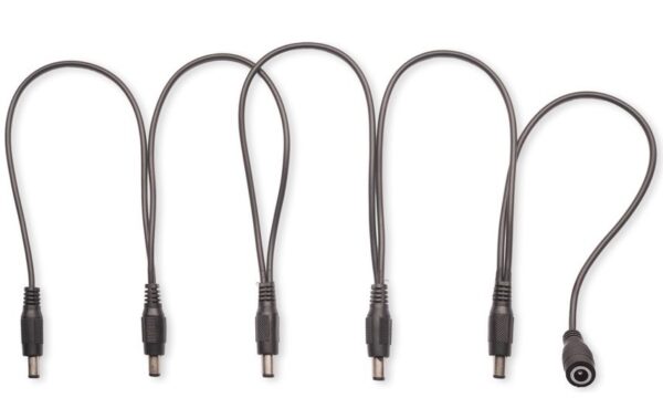 Stagg SPS-DC-5M1F, napájecí kabel pro pedálové efekty, 1x DC samec/5x DC samice - Image 3