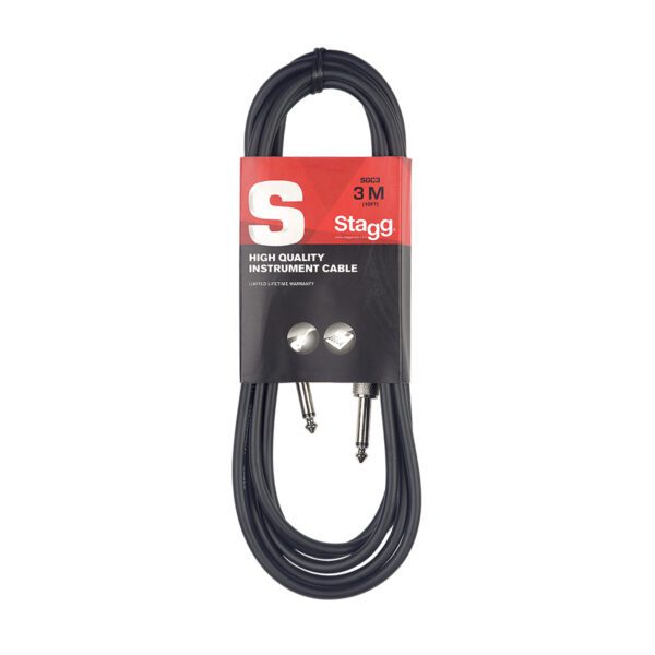 Stagg SGC3, kabel JACK/JACK, 3m - Image 8