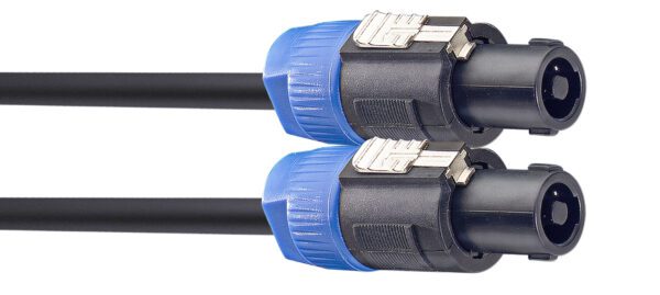 Stagg SSP15SS15, reproduktorový kabel Speakon - Speakon zástrčka, 15m