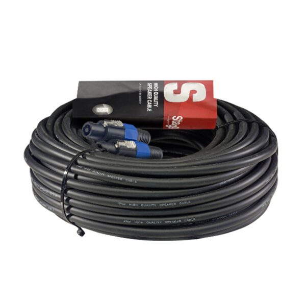 Stagg SSP30SS25, reproduktorový kabel Speakon - Speakon zástrčka, 30m - Image 7