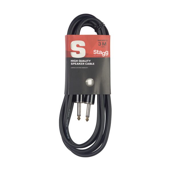 Stagg SSP3PP15, kabel JACK/JACK, 3m - Image 7