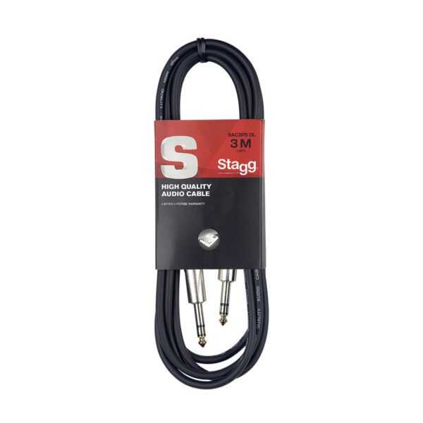 Stagg SAC6PS DL, kabel JACK/JACK, 6m - Obrázek 6