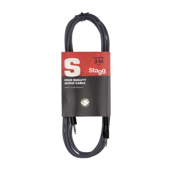 Stagg SAC6MP SMP SB, kabel mini JACK/mini JACK, 6m - Image 7