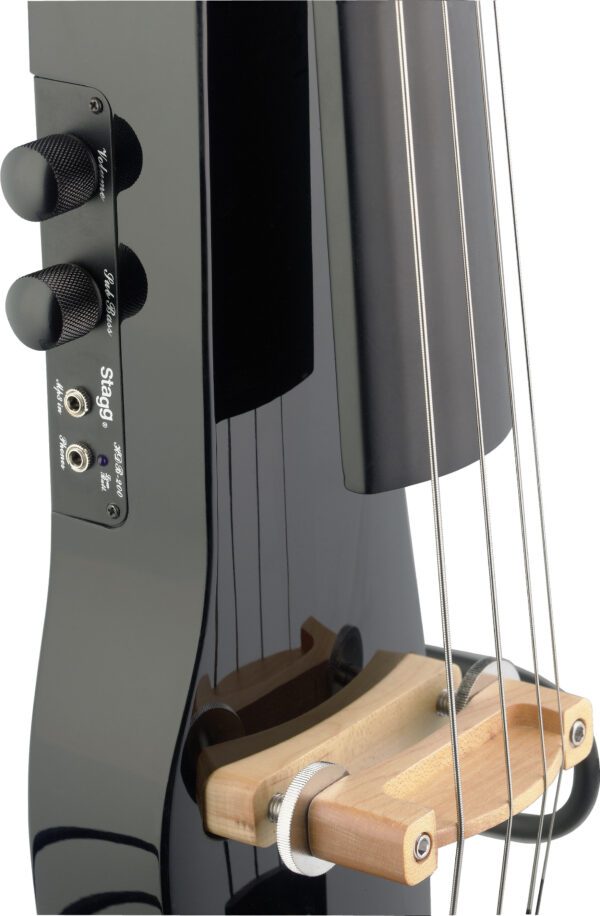 Stagg ECL 4/4 BK, elektrické violoncello, černé - Image 5