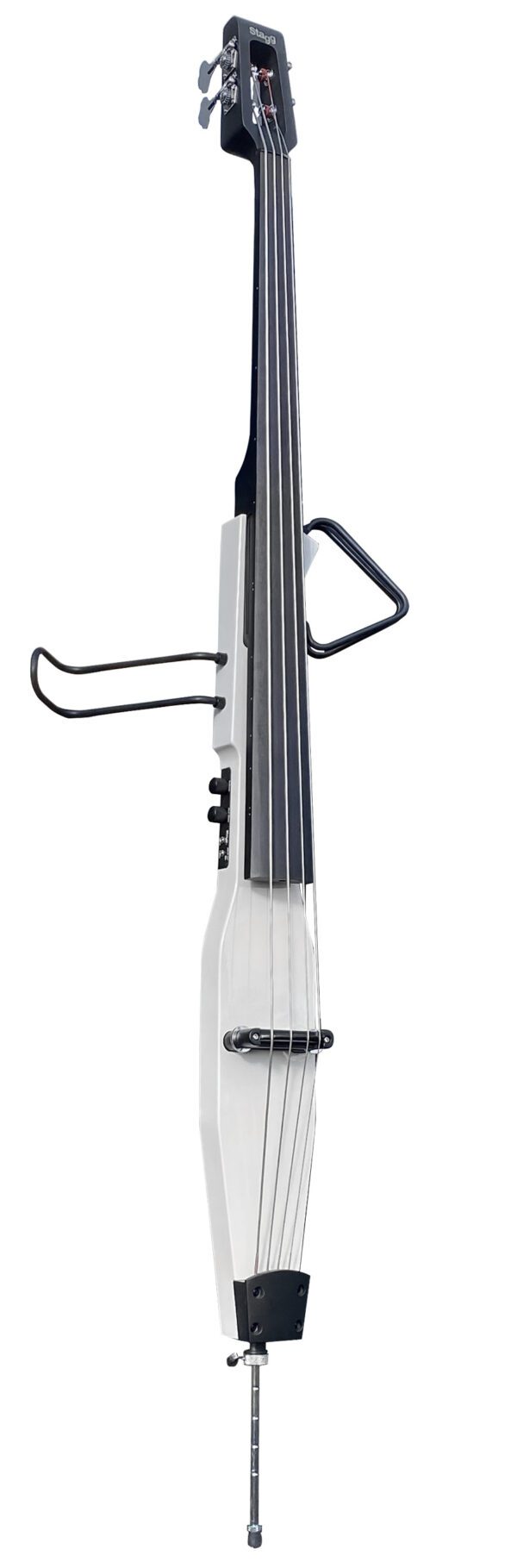 Stagg EDB-3/4 WH, elektrický kontrabas, bílý