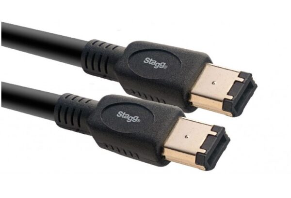 Stagg NCC1,5FW6, počítačový kabel FireWire 1,5m - Image 3