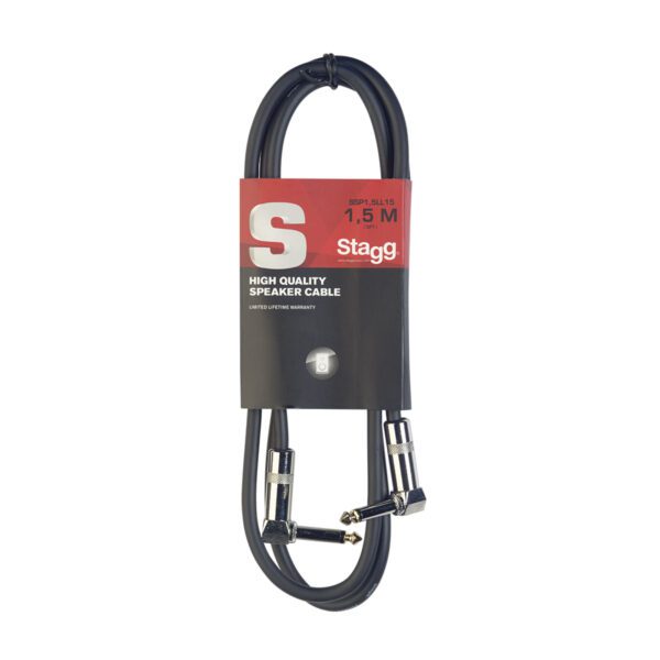 Stagg SSP1,5LL15, reproduktorový kabel Jack 90/Jack 90 - Obrázek 7