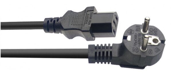 Stagg SPW1,5IECFPEU15, napájecí kabel Schuko – IEC, 1,5m - Obrázek 3