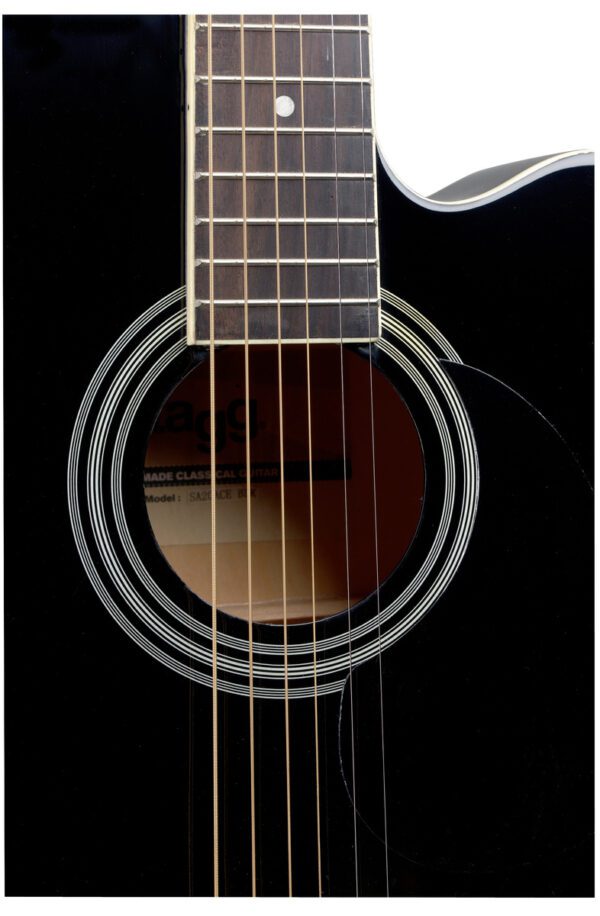 Stagg SA20ACE-BLK, elektroakustická kytara typu Auditorium - Image 3