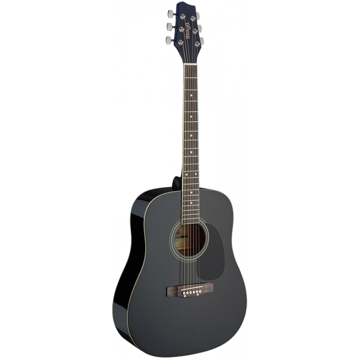 Stagg SA20D BLK, akustická kytara typu Dreadnought - Obrázek 7