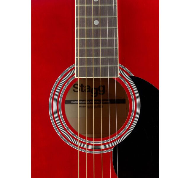 Stagg SA20A RED, akustická kytara typu Auditorium - Image 3