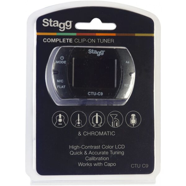 Stagg CTU-C9, klipová ladička - Image 4