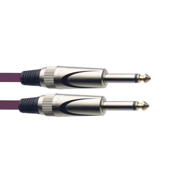 Stagg SGC3DL CPP, kabel JACK/JACK, 3 m, fialový - Obrázek 2