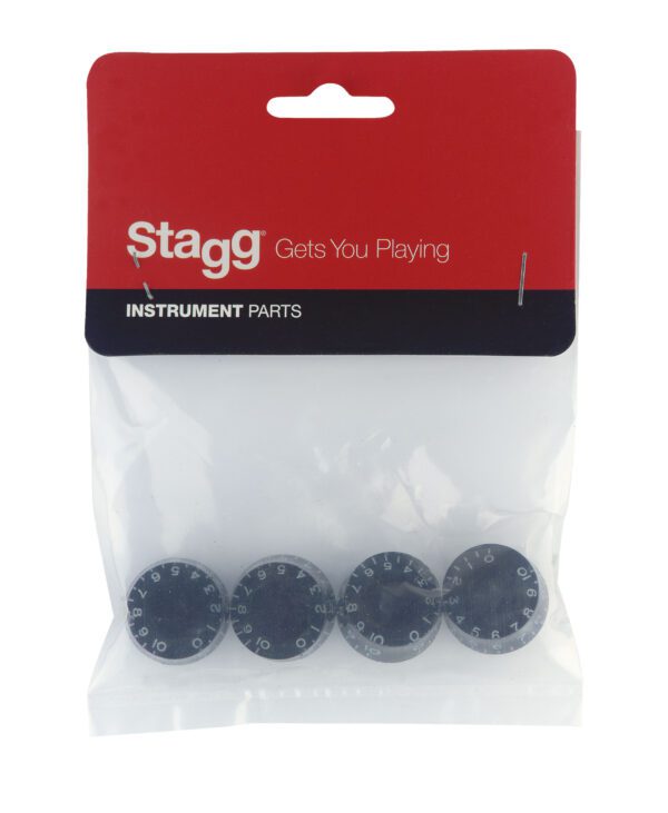 Stagg SP-KNLP-BKH, knoflíky na potenciometry pro el. kytaru - Image 2