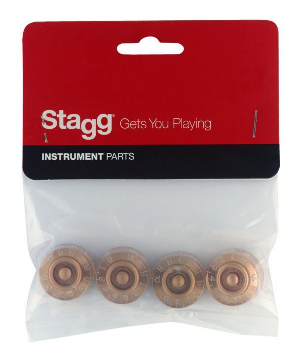 Stagg SP-KNLP-GDH, knoflíky na potenciometry pro el. kytaru - Image 2