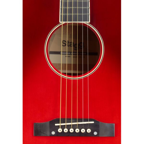 Stagg SA35 DS-TR, akustická kytara typu Slope Shoulder Dreadnought - Image 4
