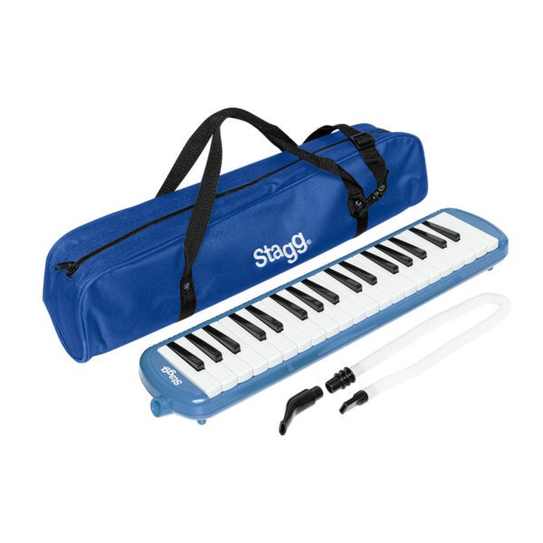 Stagg MELOSTA37 BL, klávesová harmonika, modrá - Obrázek 2