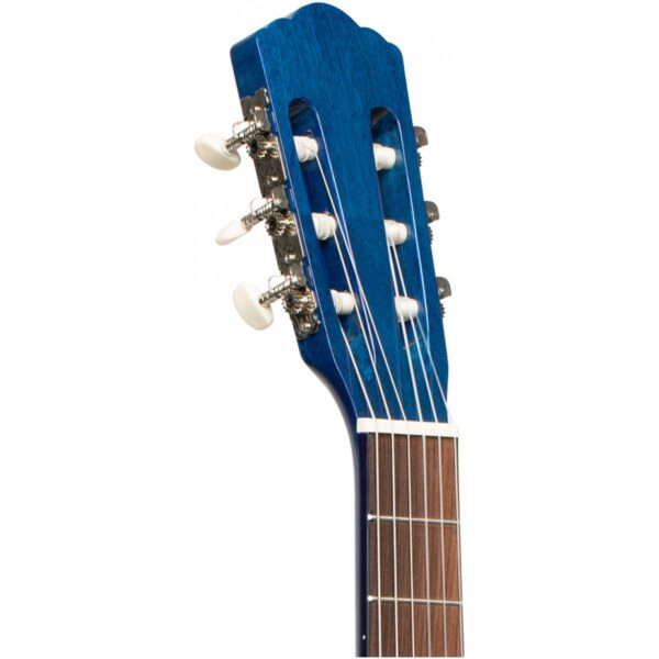Stagg SCL50-BLUE, klasická kytara 4/4, modrá - Image 5
