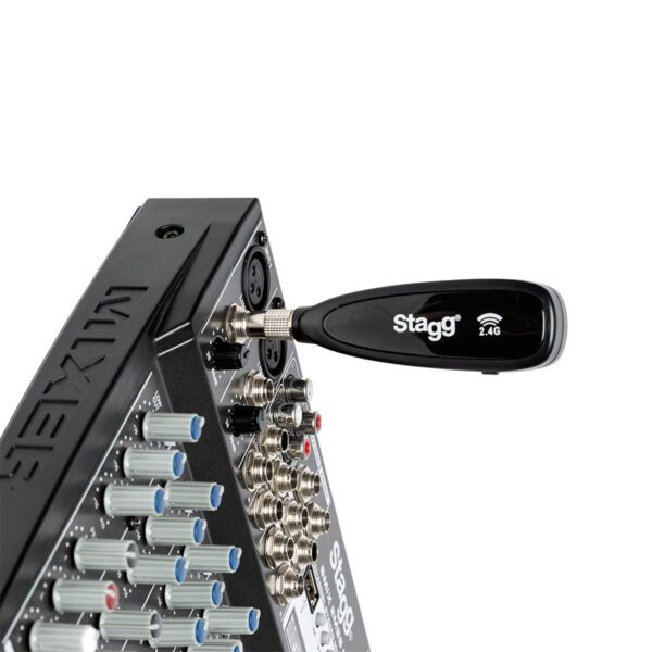 Stagg SUW 12BC, bezdrátový nástrojový mikrofonní set, 2,4 GHz UHF - Image 4