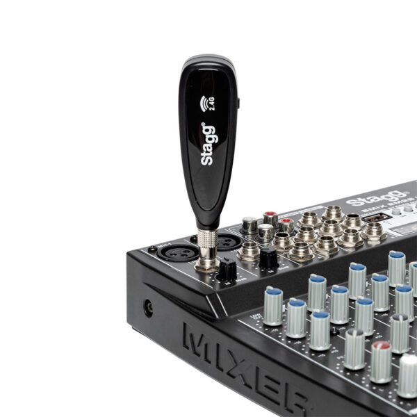 Stagg SUW 12H-BE, bezdrátový náhlavní mikrofonní set 2,4 GHz UHF - Image 5