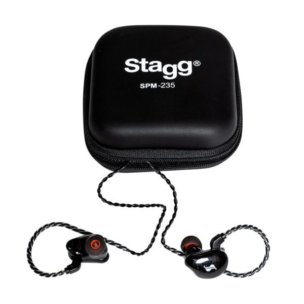 Stagg SPM-235 TR, in-ear sluchátka, transparentní - Image 3