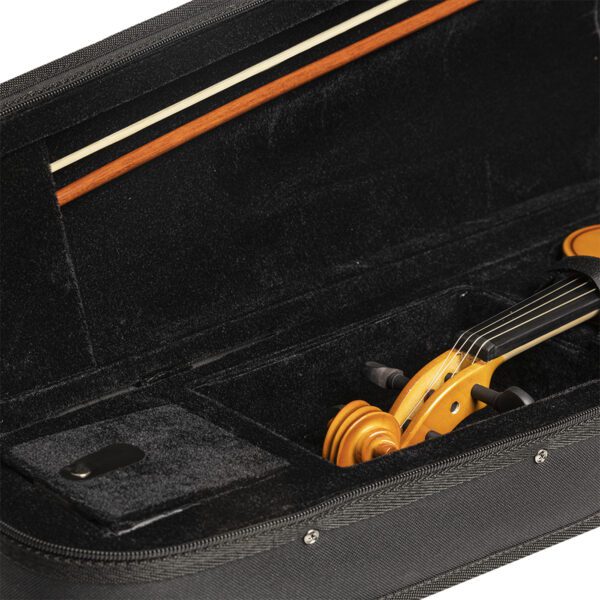 Stagg VN-4/4 ELEC, elektroakustické housle s pouzdrem - Image 7