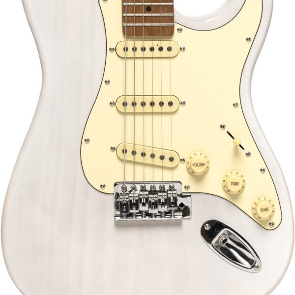 Stagg SES-55 WHB, elektrická kytara, transparentní bílá Blonde - Obrázek 4