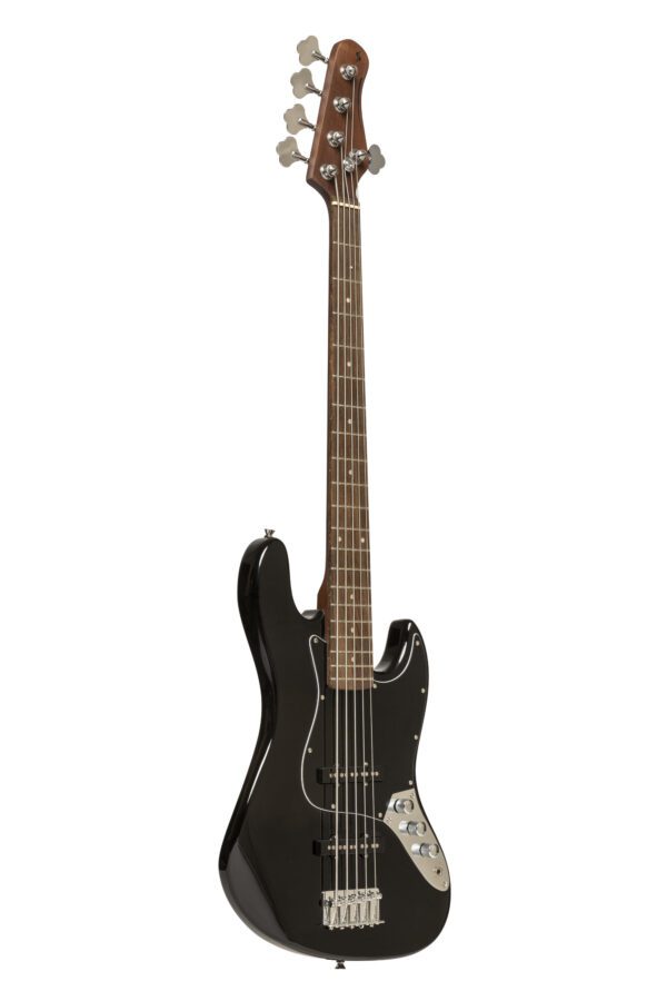 Stagg SBJ-30 BLK 5S, elektrická baskytara pětistrunná, černá