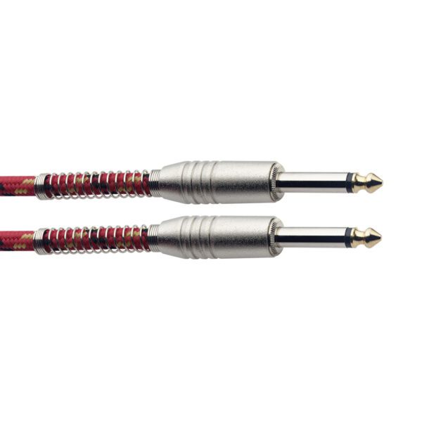 Stagg SGC3VT RD, nástrojový kabel Jack/Jack, 3 m, červený - Image 2