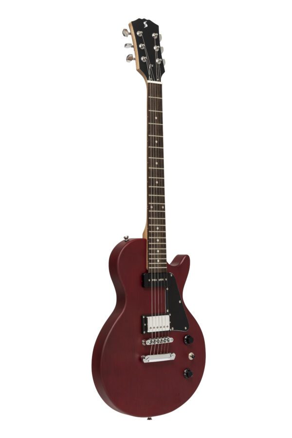 Stagg SEL-HB90 CHERRY, elektrická kytara, cherry