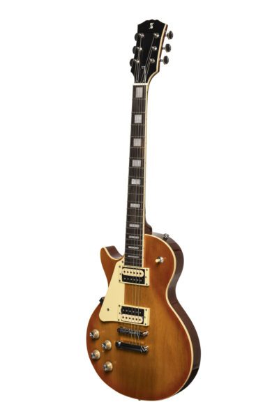 Stagg SEL-STD VSB LH, elektrická kytara levoruká, sunburst