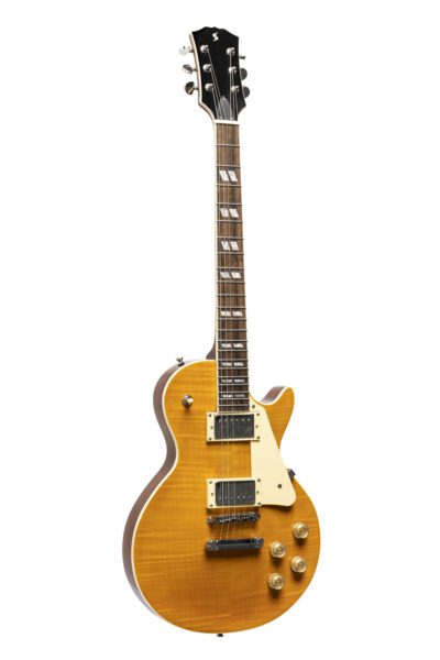 Stagg SEL-DLX HONEY, elektrická kytara, medová