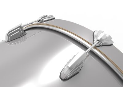 BDC Legend Bass Drum Hoop (22) WG, obruč pro velký buben