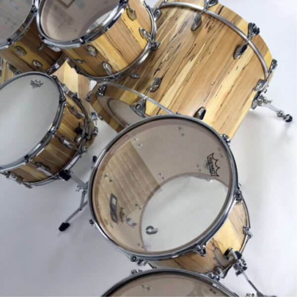 BDC Legend SE Spalted Beech Rack Tom 13x9" - Image 3