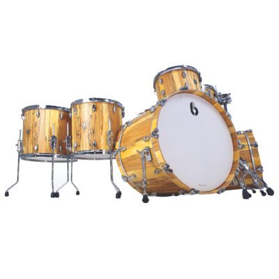 BDC Legend SE Spalted Beech Bass Drum 20x14"