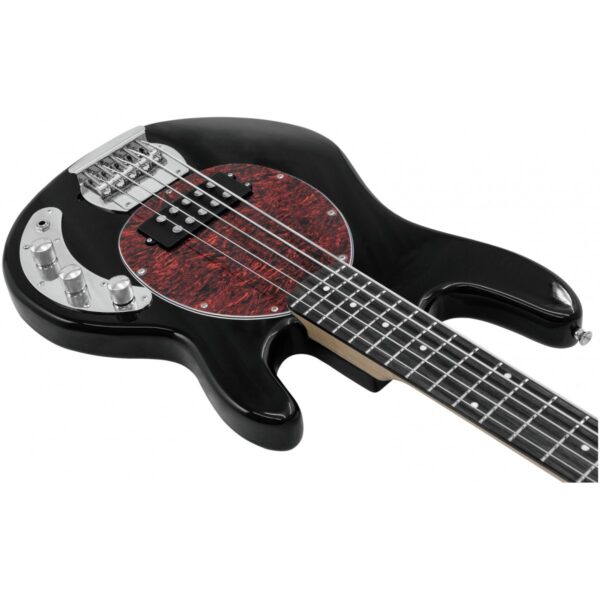 Dimavery MM-505, elektrická baskytara pětistrunná, černá - Image 3