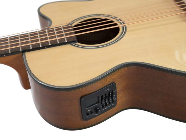 Dimavery AB-455, elektroakustická baskytara pětistrunná, přírodní - Image 3